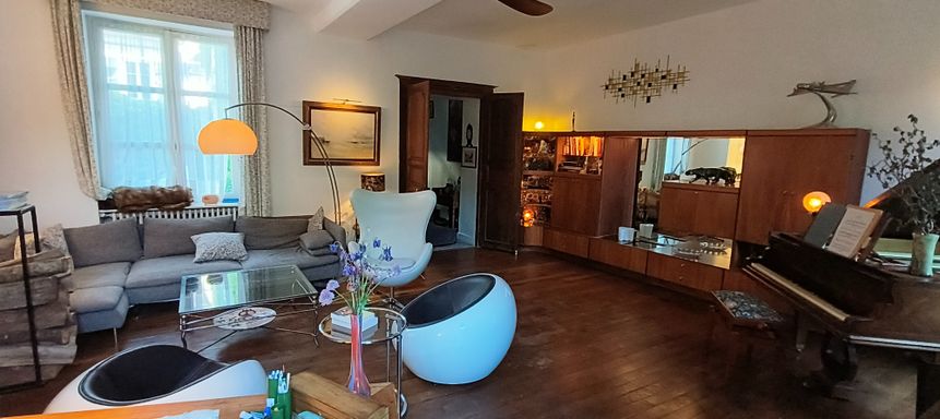 le salon ouvert