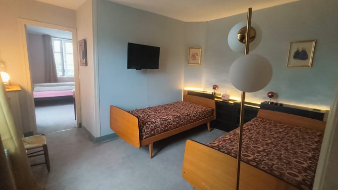chambre attenante 2 lits single
